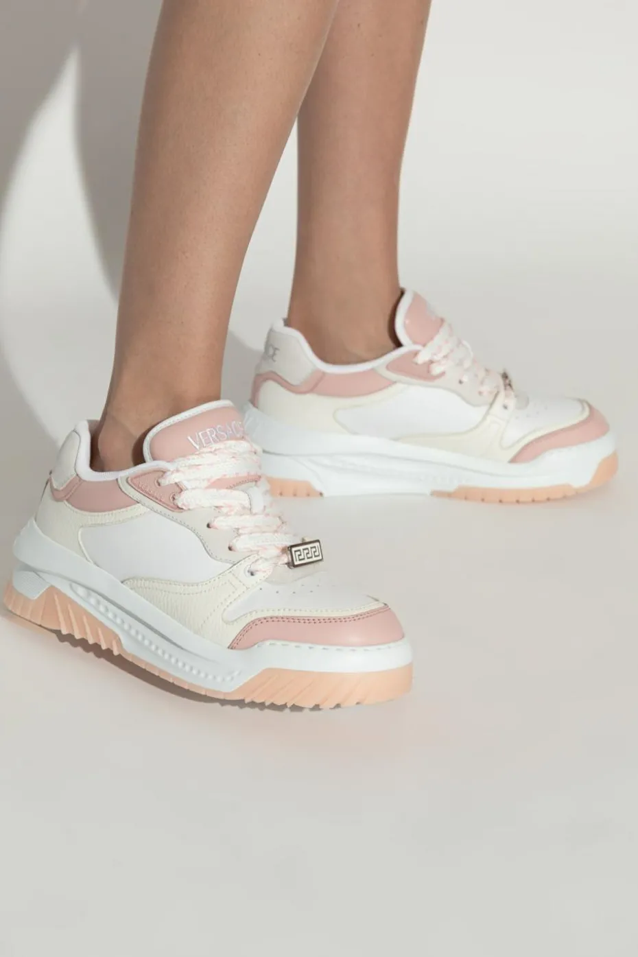 Versace WHITE Sneakers with logo