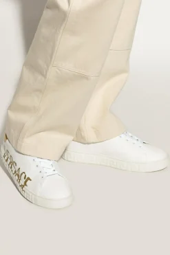 Versace WHITE Sports shoes with logo