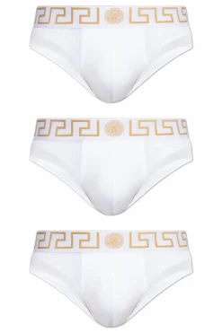 Versace WHITE Three-Pack Briefs