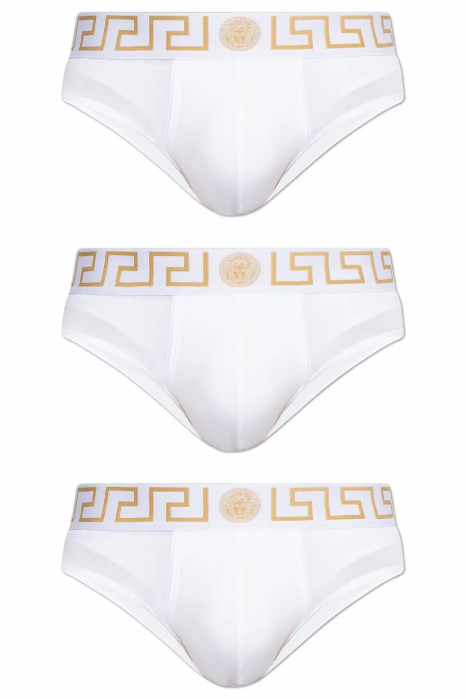 Versace WHITE Three-Pack Briefs
