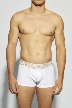 Versace WHITE Three-pack of boxer shorts