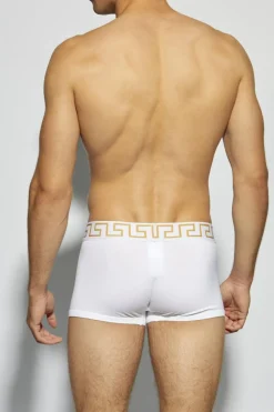 Versace WHITE Three-pack of boxer shorts