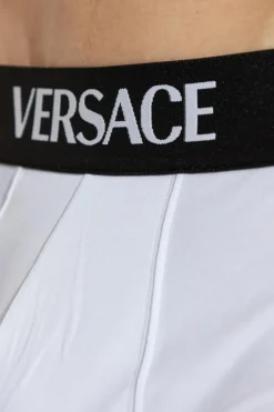 Versace WHITE Three-pack of boxers with logo