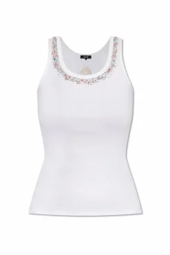 Versace WHITE Top with crystals