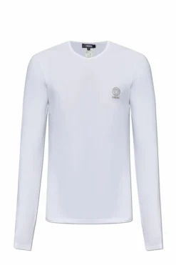 Versace WHITE T-shirt with logo