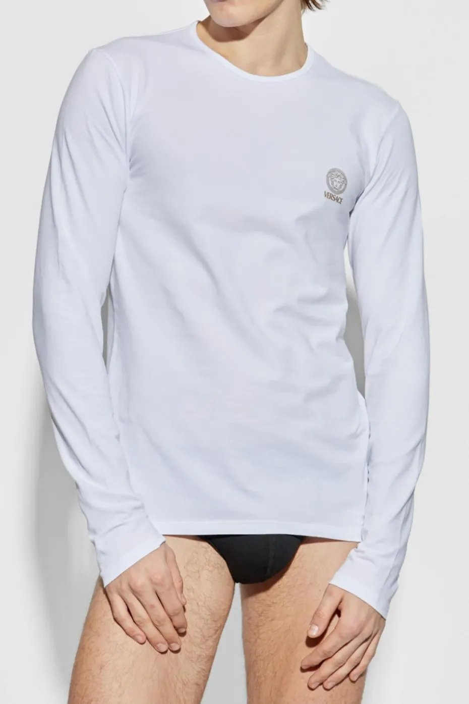 Versace WHITE T-shirt with logo