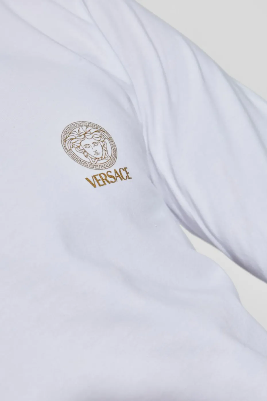 Versace WHITE T-shirt with logo
