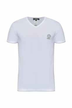Versace WHITE T-shirt with logo