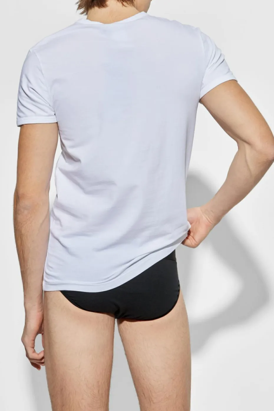 Versace WHITE T-shirt with logo