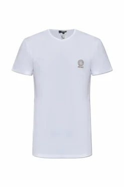 Versace WHITE T-shirt with logo