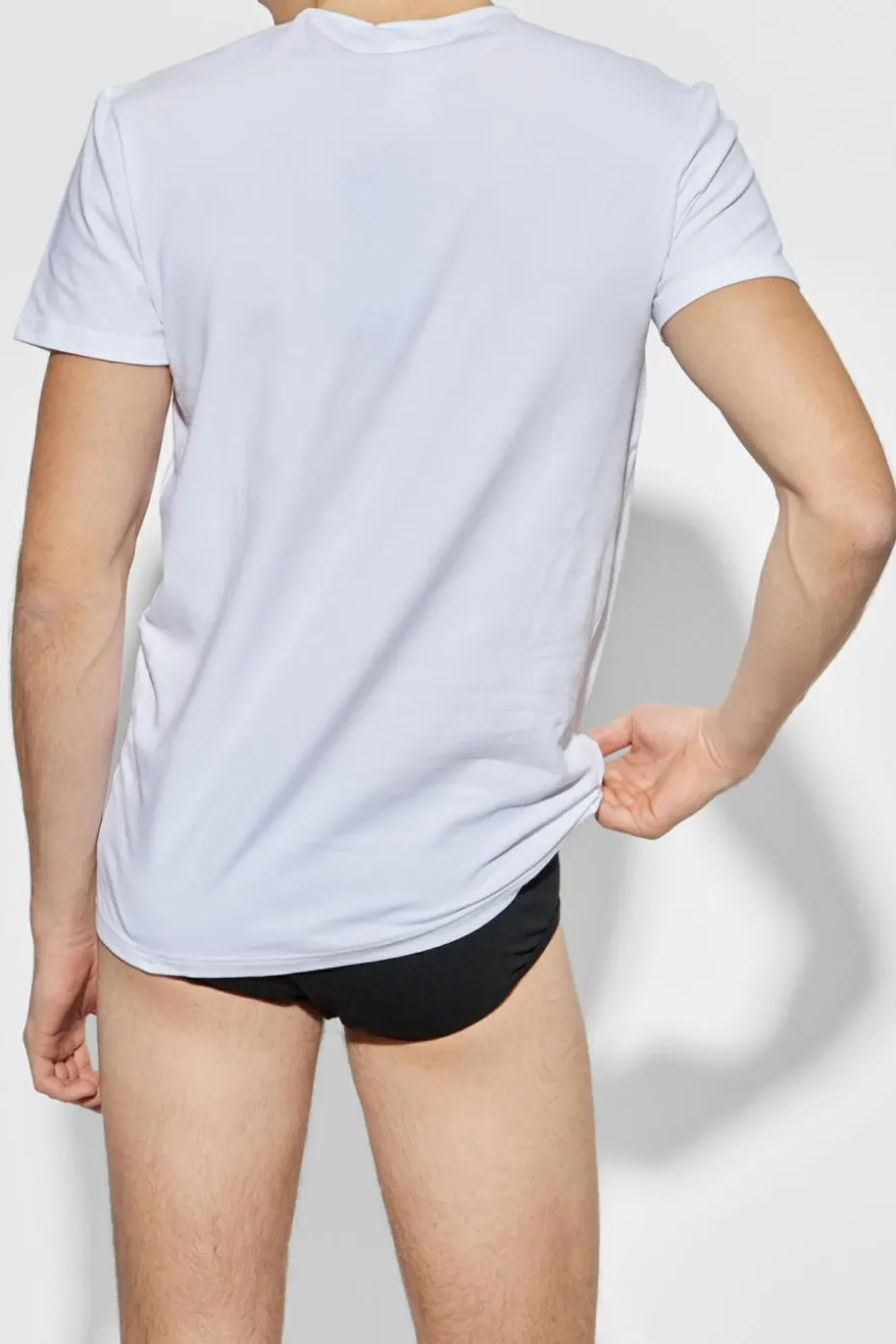 Versace WHITE T-shirt with logo