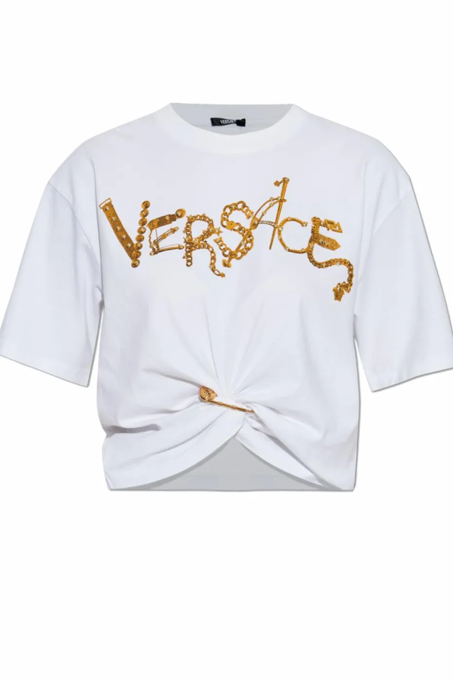 Versace WHITE T-shirt with logo