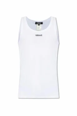 Versace WHITE āUnderwearā collection top