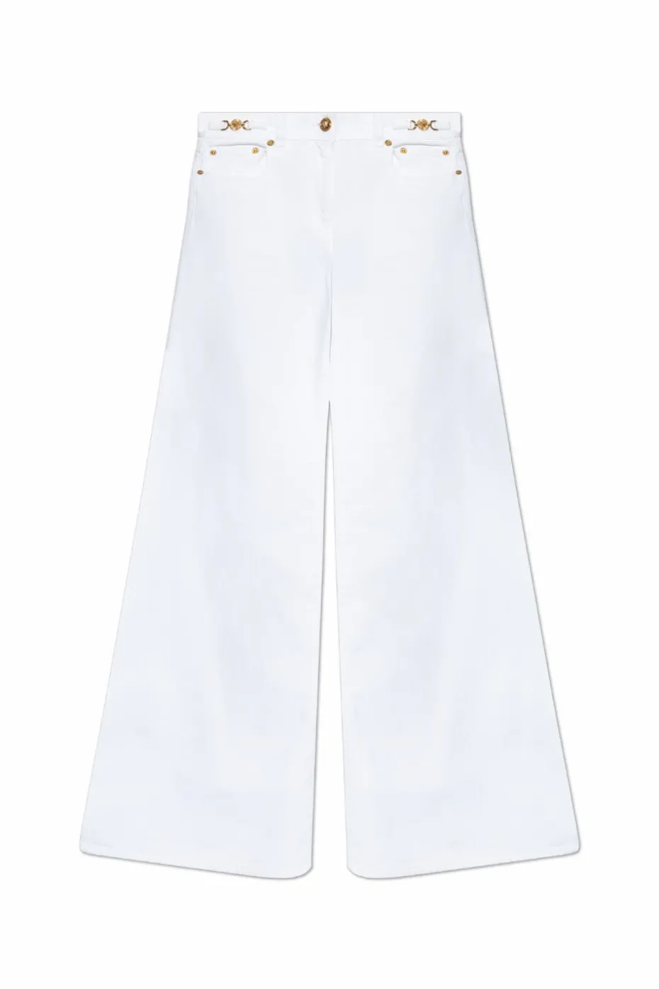 Versace WHITE Wide-leg jeans