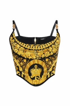 Versace YELLOW Corset with 'Barocco' motif