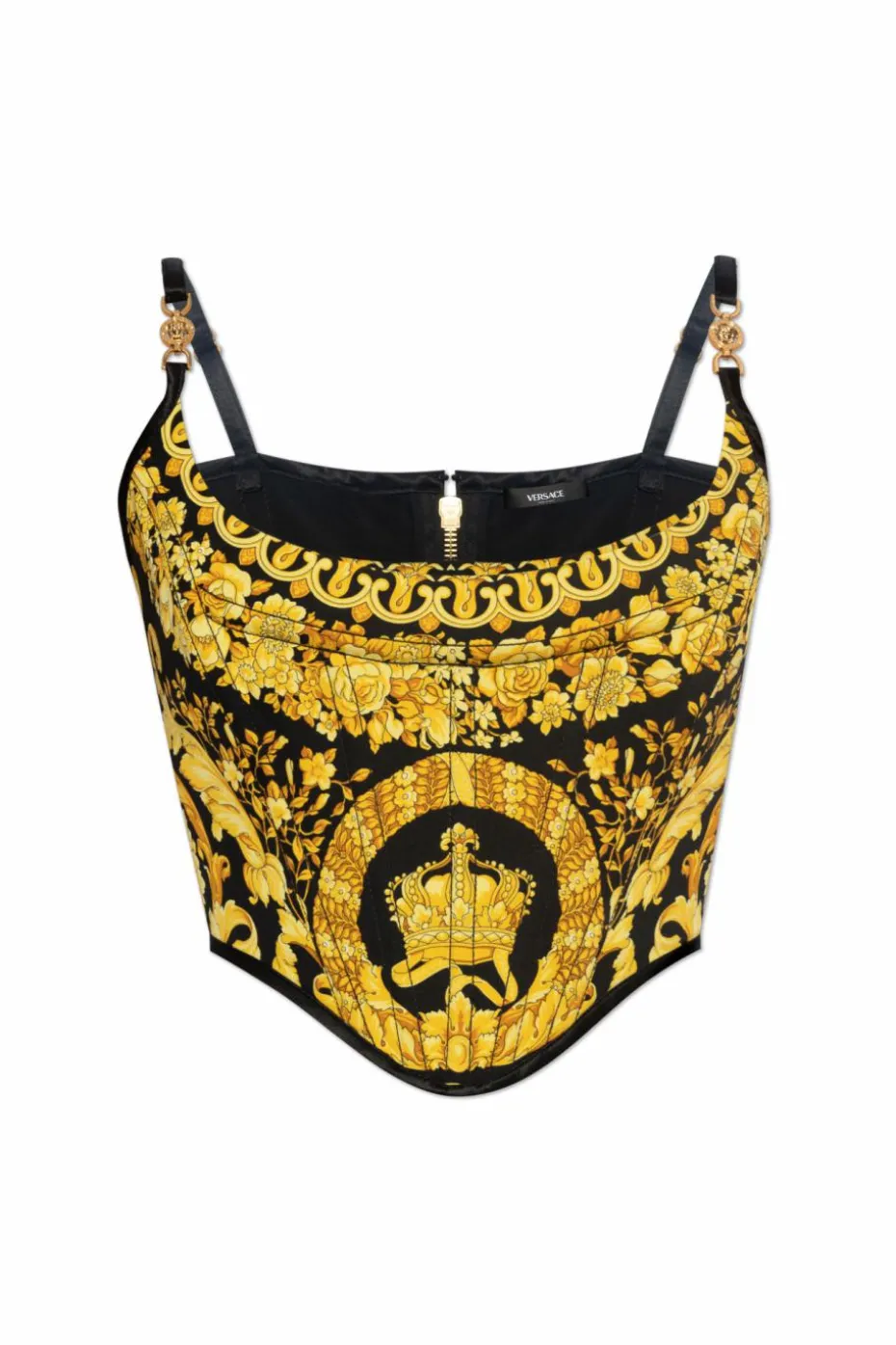 Versace YELLOW Corset with 'Barocco' motif