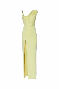Versace YELLOW Draped dress