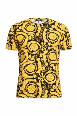 Versace YELLOW Lingerie T-shirt with Barocco print