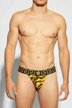 Versace YELLOW Patterned jockstraps