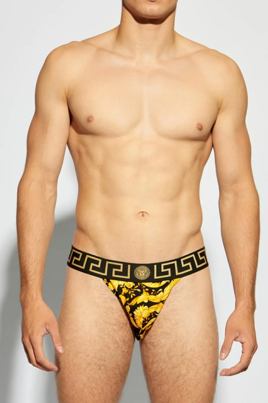 Versace YELLOW Patterned jockstraps