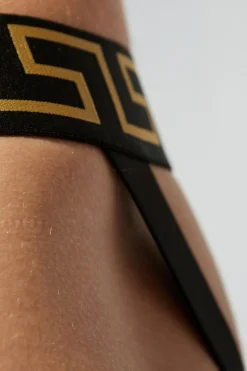 Versace YELLOW Patterned jockstraps