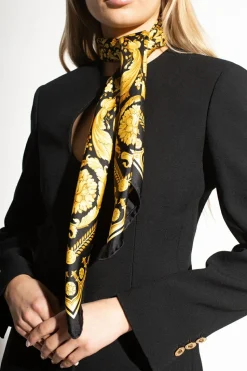 Versace YELLOW Silk scarf
