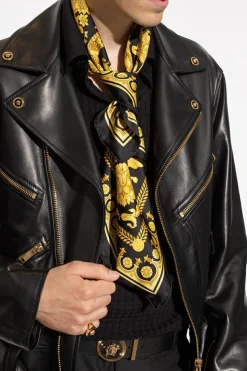 Versace YELLOW Silk scarf