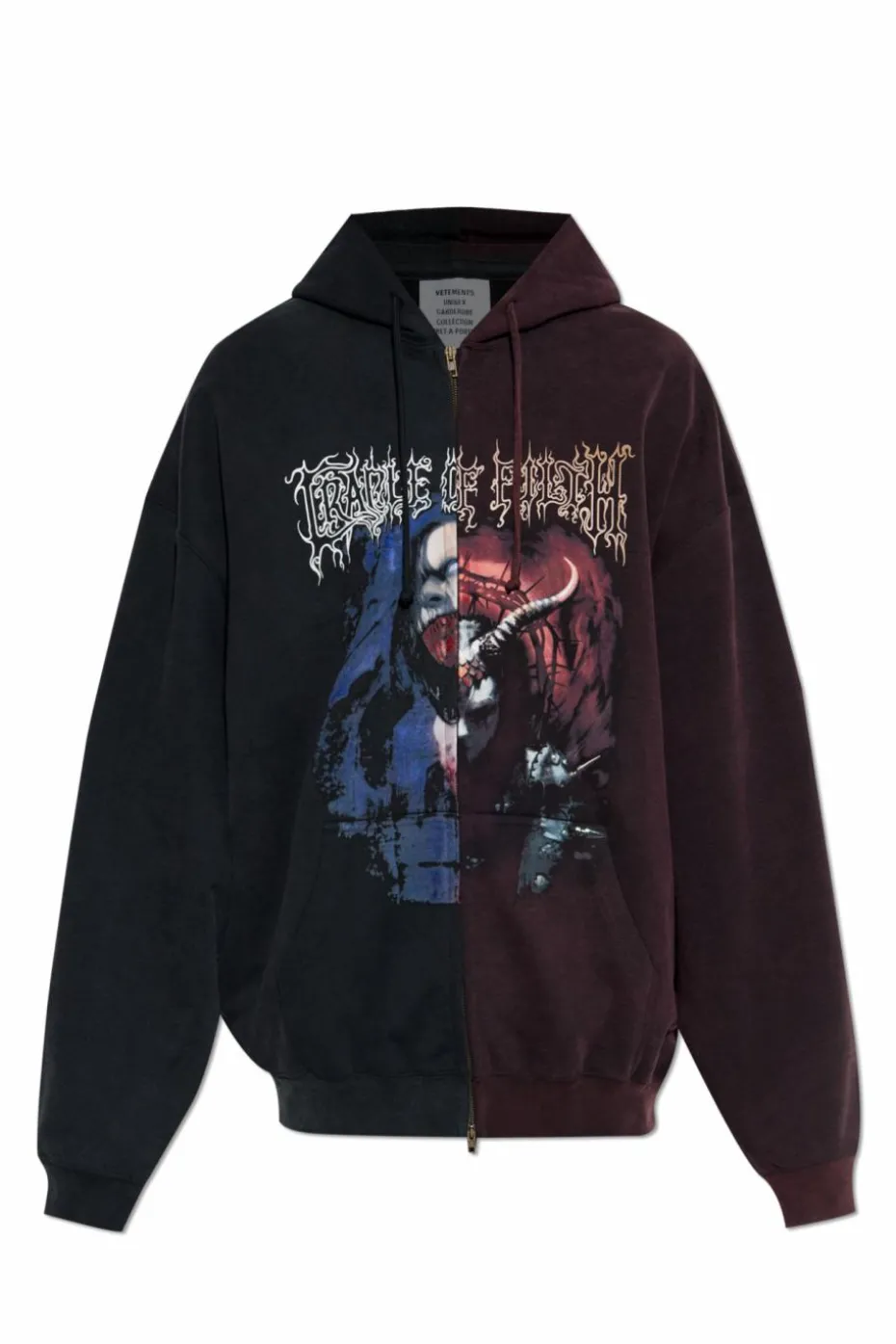 VETEMENTS BLACK Hoodie