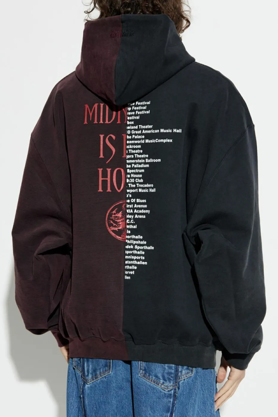 VETEMENTS BLACK Hoodie
