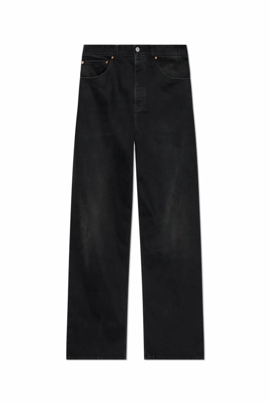 VETEMENTS BLACK Jeans with logo