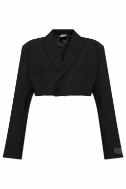 VETEMENTS BLACK Short blazer