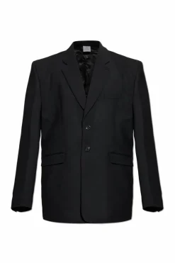 VETEMENTS BLACK Wool blazer