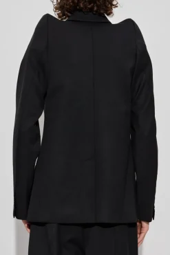 VETEMENTS BLACK Wool blazer