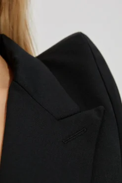 VETEMENTS BLACK Wool blazer