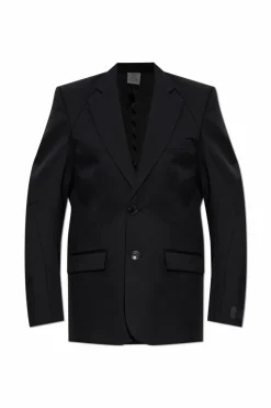 VETEMENTS BLACK Wool blazer