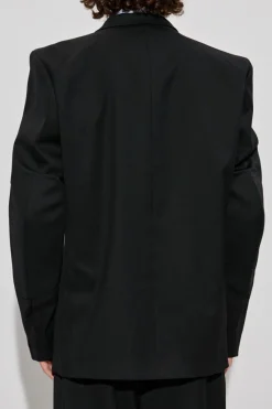 VETEMENTS BLACK Wool blazer