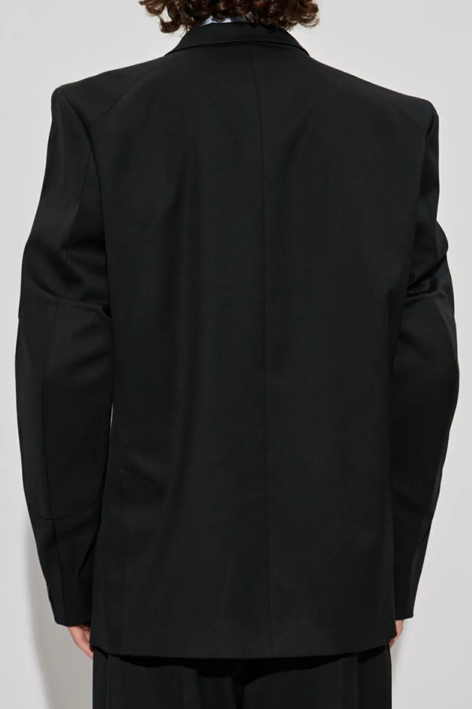VETEMENTS BLACK Wool blazer