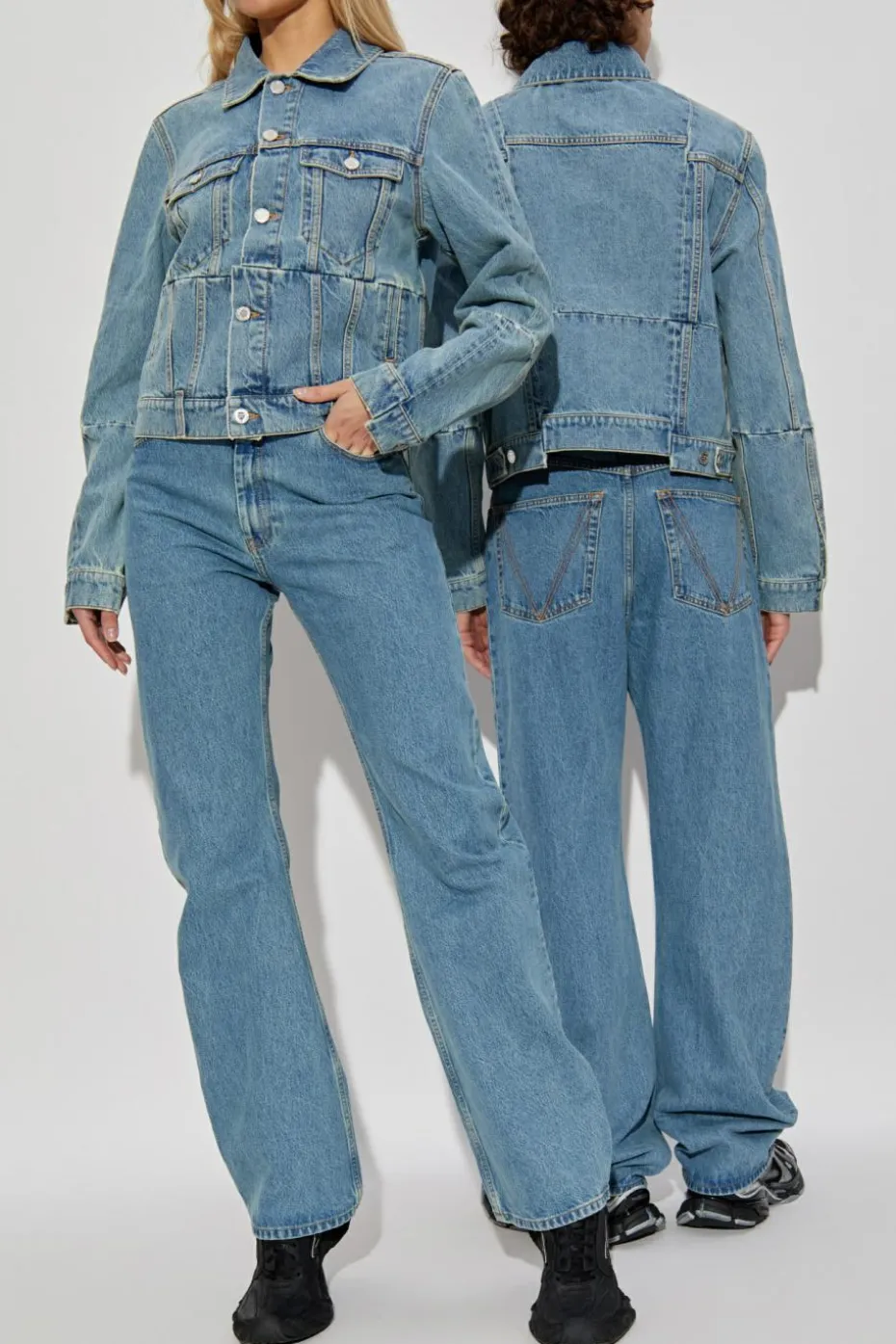 VETEMENTS BLUE Denim jacket