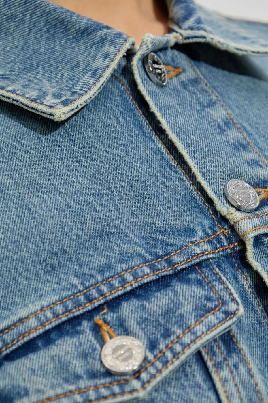 VETEMENTS BLUE Denim jacket