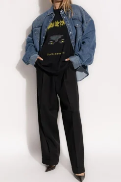 VETEMENTS BLUE Denim shirt