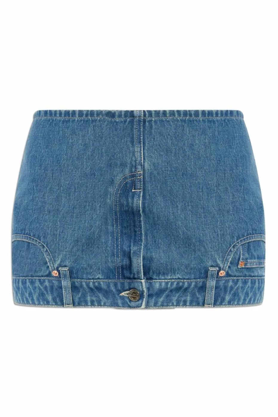 VETEMENTS BLUE Denim skirt