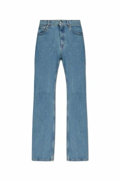 VETEMENTS BLUE Jeans with logo