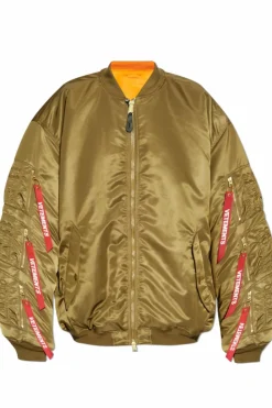 VETEMENTS GREEN 'bomber' jacket