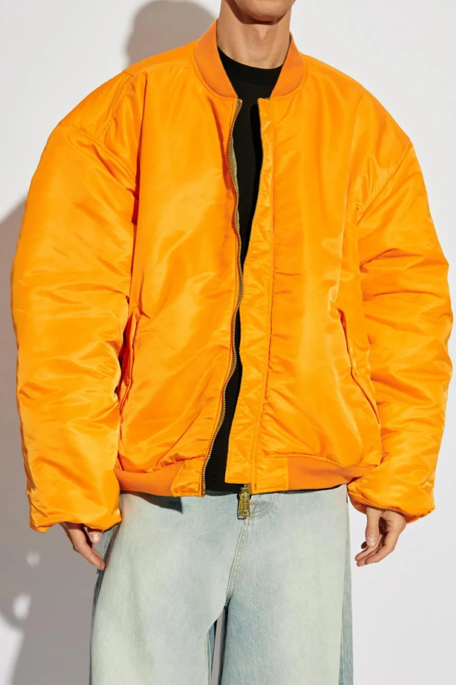 VETEMENTS GREEN 'bomber' jacket