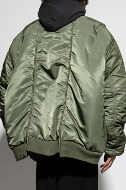 VETEMENTS GREEN Reversible oversize 