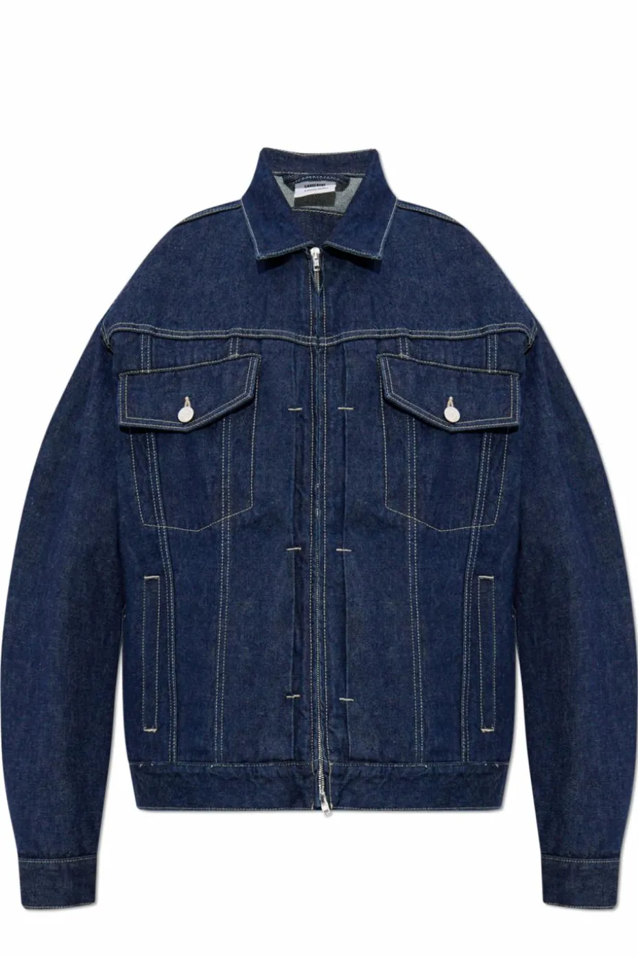 VETEMENTS NAVY BLUE Denim jacket