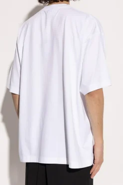 VETEMENTS WHITE T-shirt with print