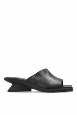 Vic Matie BLACK Heeled mules
