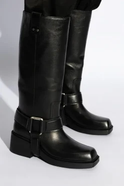 Vic Matie BLACK Knee-high boots