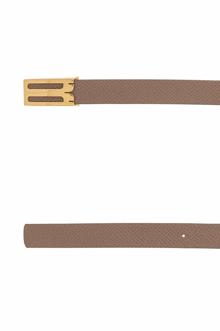 Victoria Beckham beige Leather belt